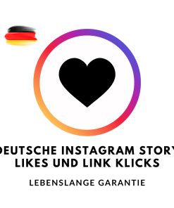 Schaltfläche zum Kauf von Story Klick und Story Likes