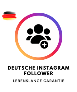 Schaltfläche zum Kauf von Deutsche Instagram Follower