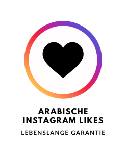Schaltfläche zum Kauf von arabischen Instagram Likes