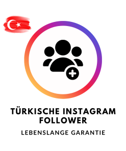 Schaltfläche zum Kauf von Türkische Instagram Follower
