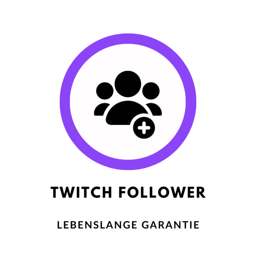 Schaltfläche zum Kauf von Twitch Follower