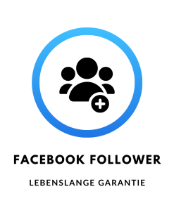 Schaltfläche zum Kauf von Facebook Follower