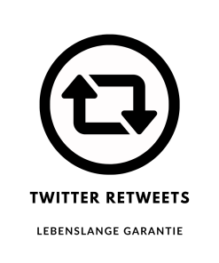Schaltfläche zum Kauf von Twitter Retweets