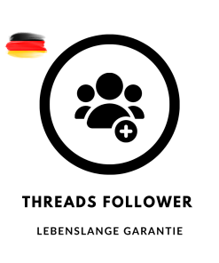 Schaltfläche zum Kauf von Threads Follower